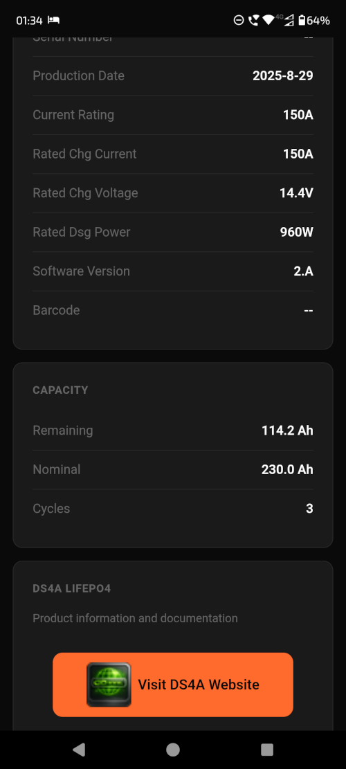 T01 BMS Monitor Dashboard